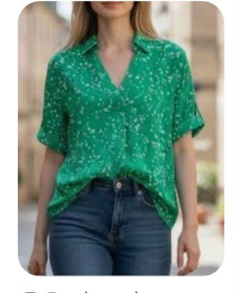 Cabi women’s replay green floral, print, short sleeve blouse S
